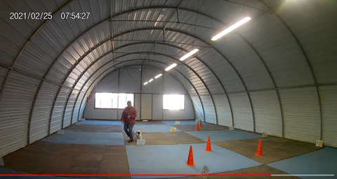 click for video of Brenda and Piper - Rally Novice Class